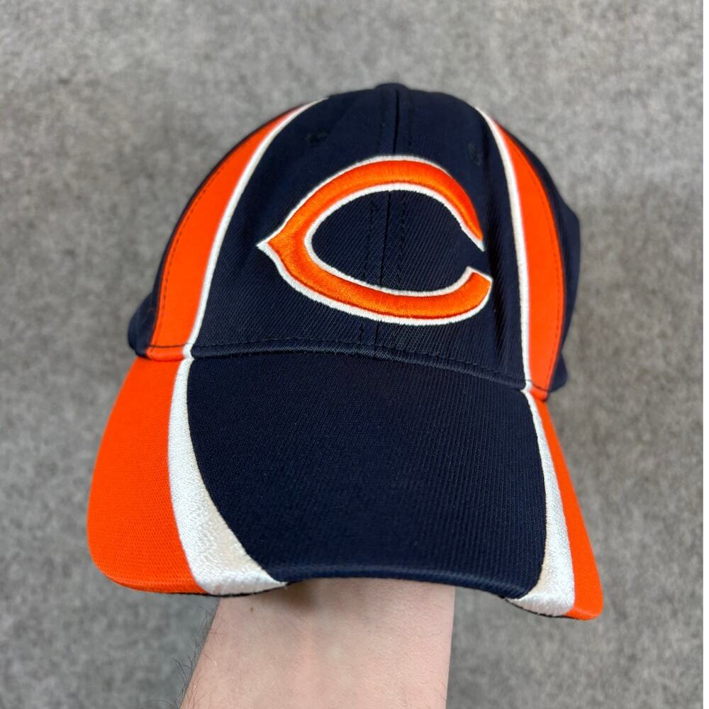 Chicago Bears NFL Hat Cap Mens Blue Strapback Adjustable Football OSFA NWOT